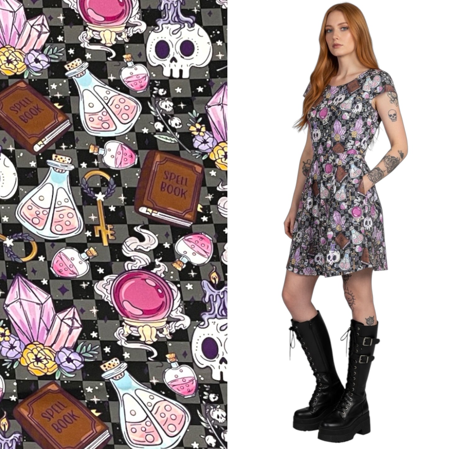Candy Dress- Witch Check