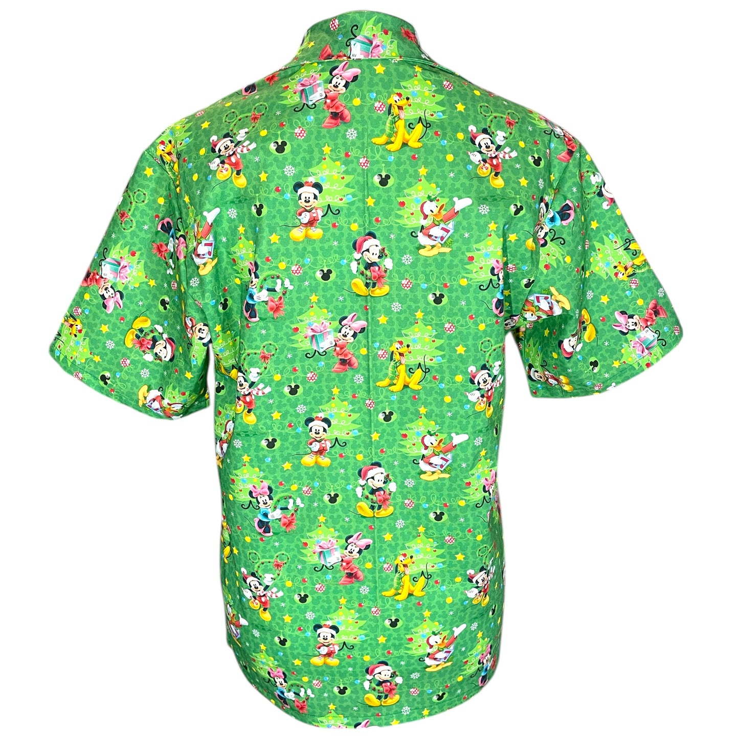 Button Shirt- House of Mouse Christmas
