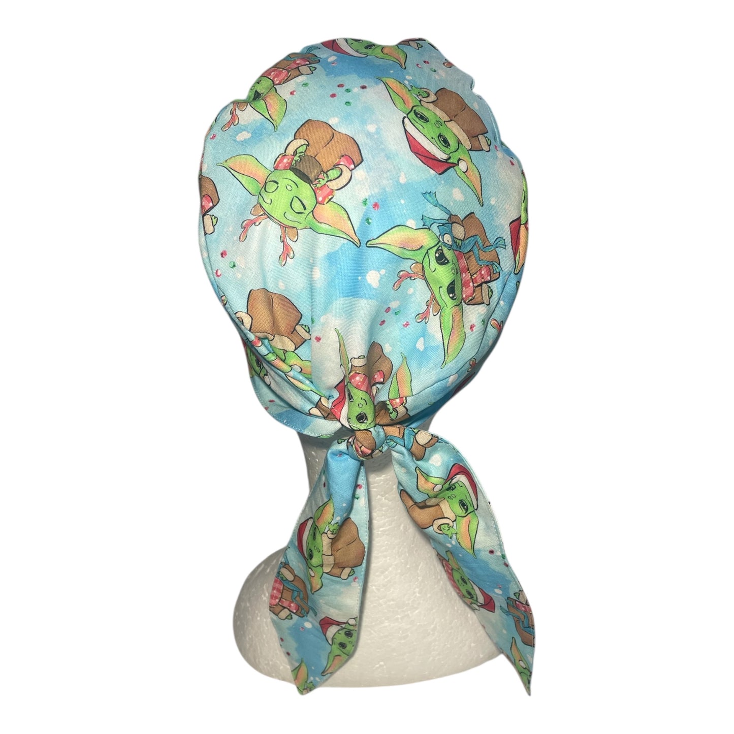 Australian Made Scrub Cap- Christmas Baby Yoda