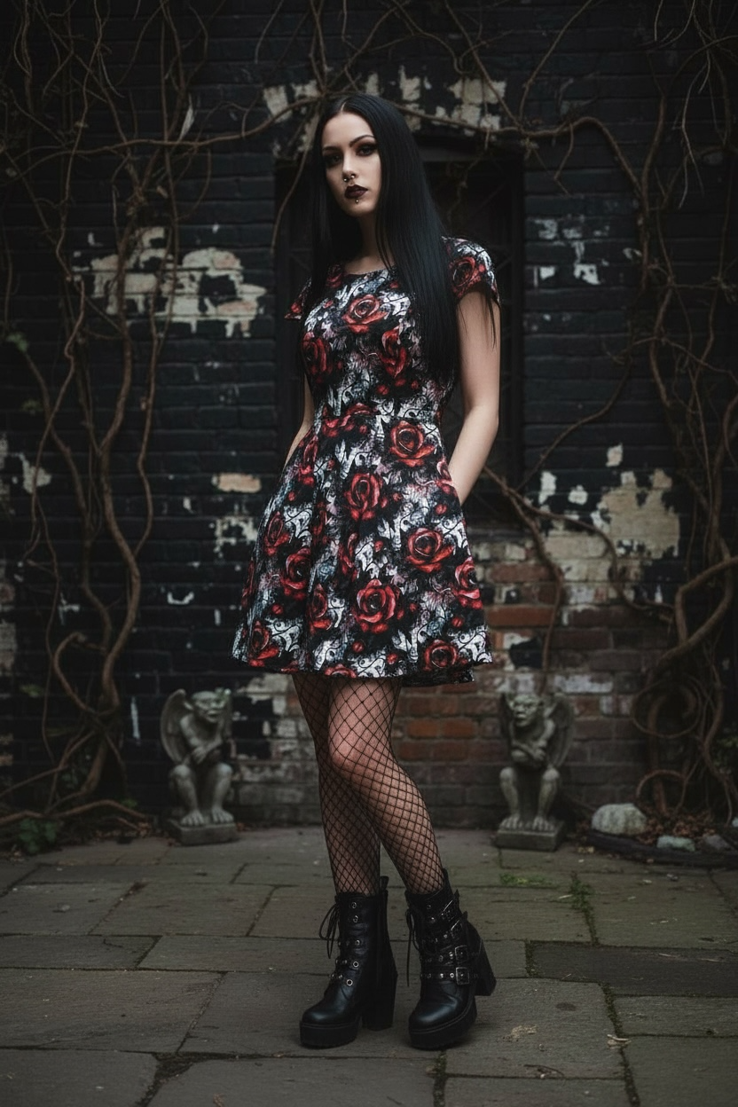 Candy Dress- Enchanted Rose