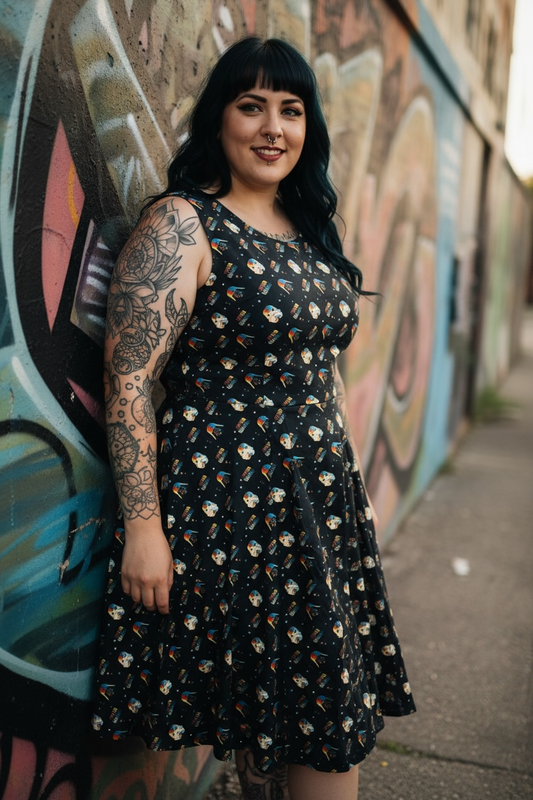 KC Dress- StarWars Rainbow