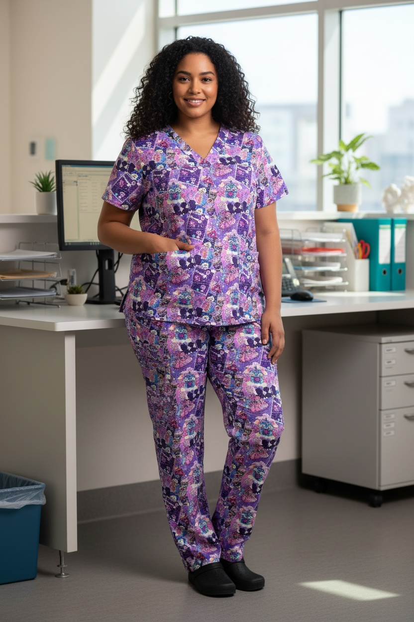 Australian Made Scrub Set- K-Pop Hunters