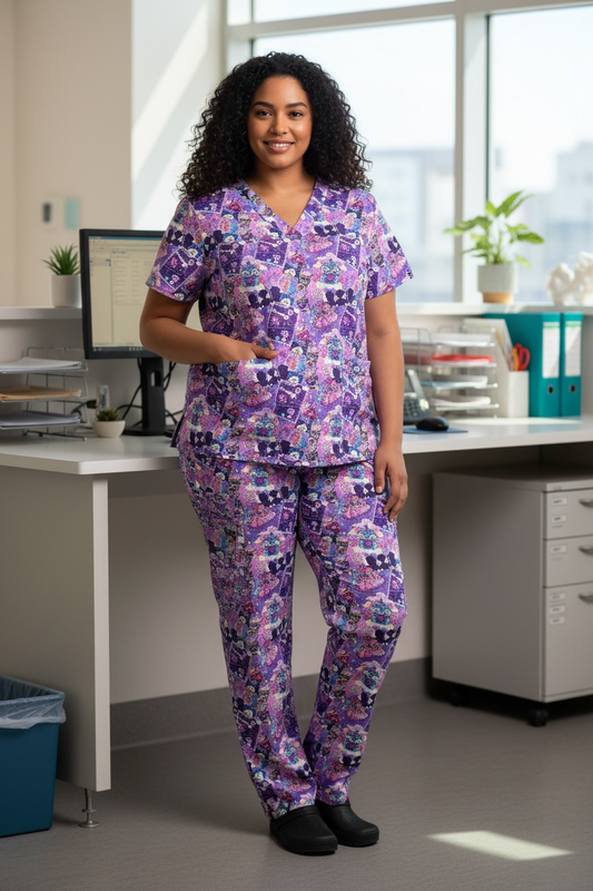 Australian Made Scrub Set- K-Pop Hunters