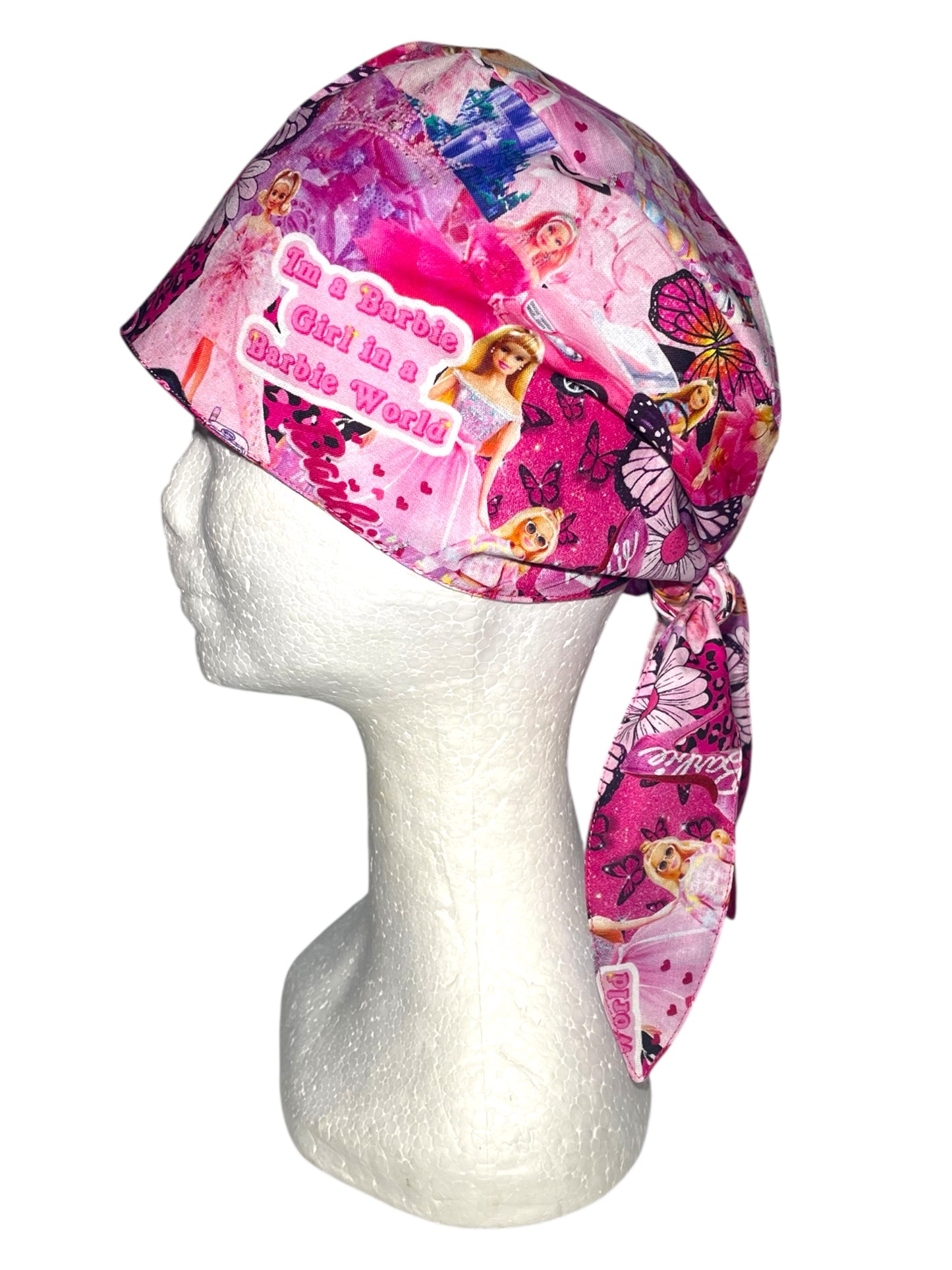 Australian Made Scrub Cap- Barbie