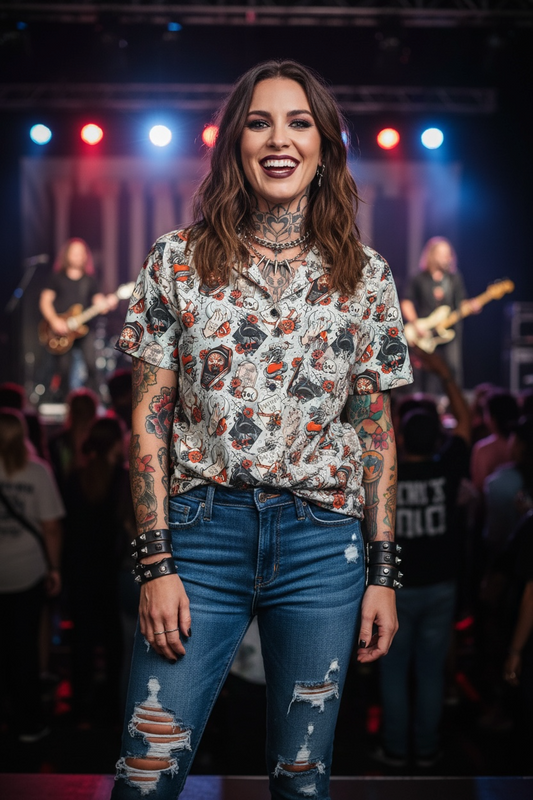 Australian Made Button Shirt- Sleep Token