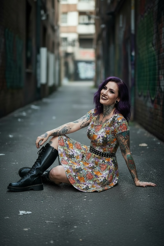 Sweetheart Dress- Hocus Pocus
