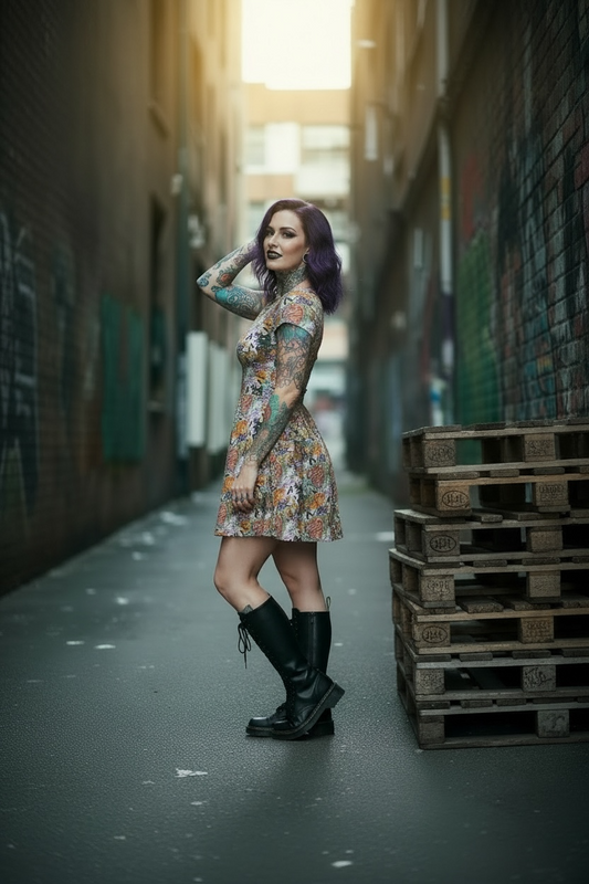 Sweetheart Dress- Hocus Pocus