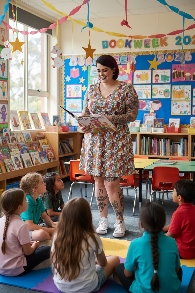 Sweetheart Dress- Bookweek Mashup