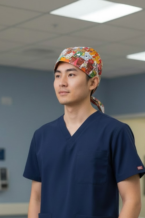 Scrub Cap- Bookweek Mashup