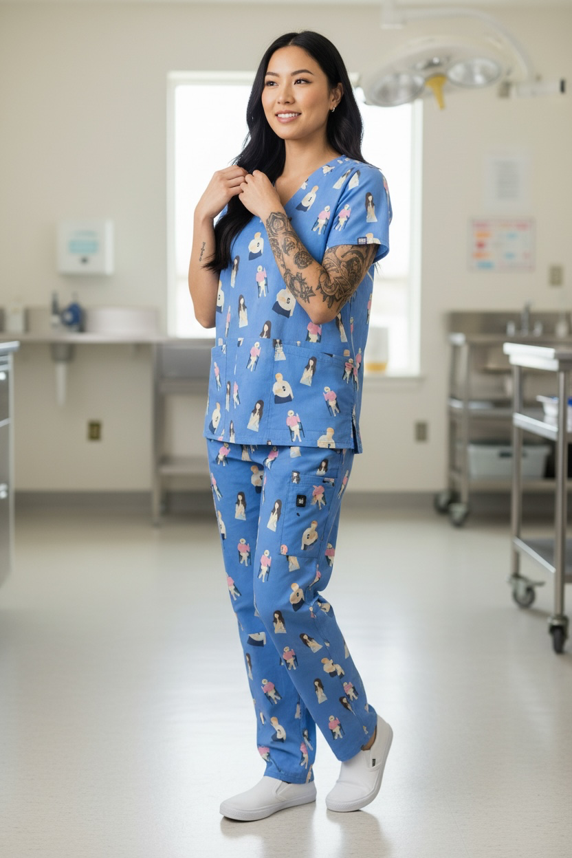 Australian Made Scrub Pants- Kath and Kim