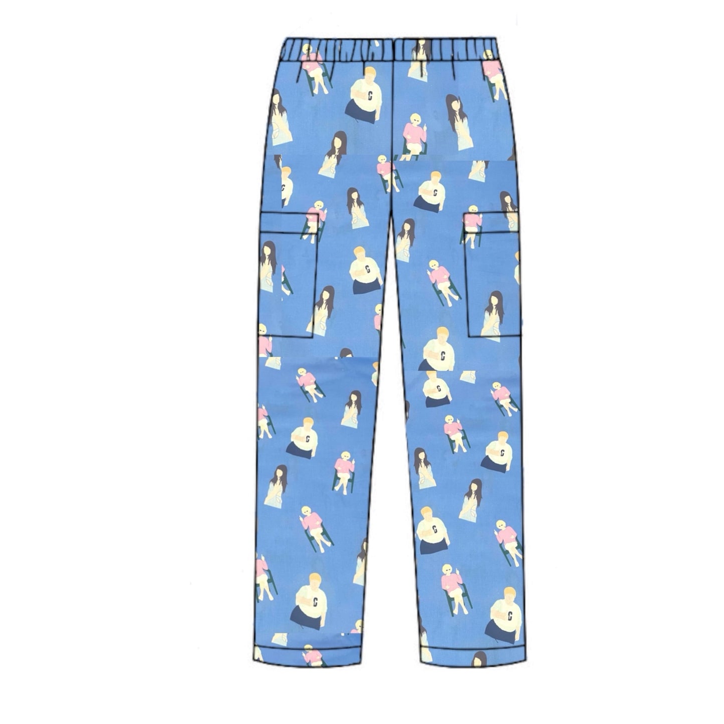 Australian Made Scrub Pants- Kath and Kim