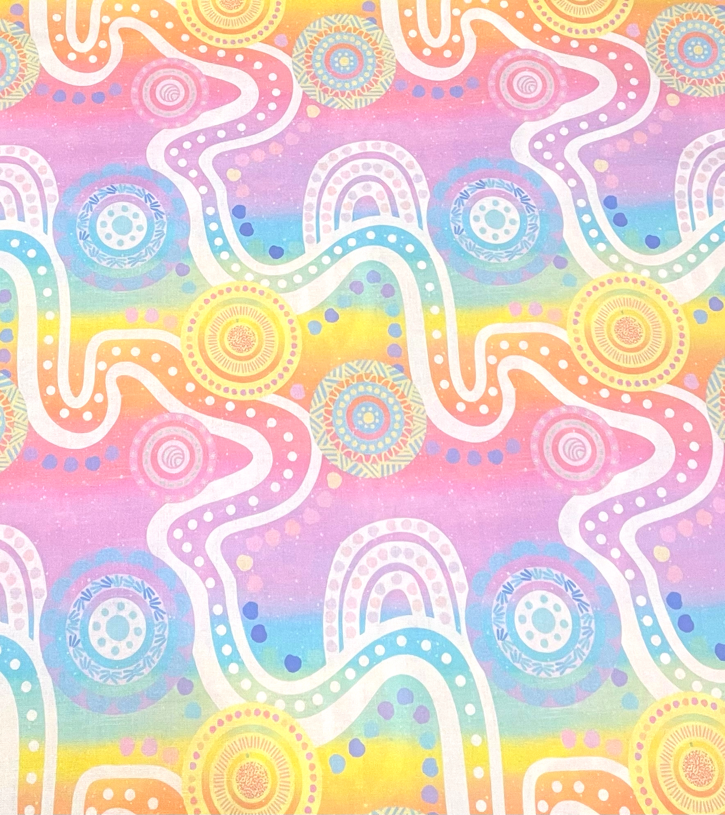 Australian Made Scrub Pants- Rainbow Dreaming