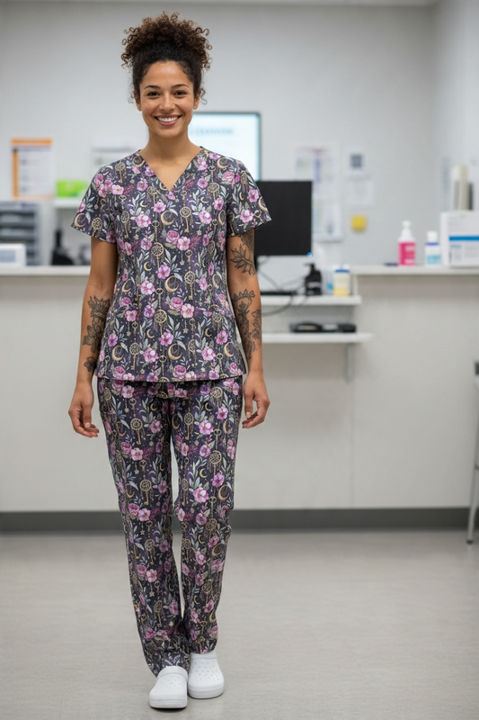 Australian Made Scrub Pants- Dreamcatcher