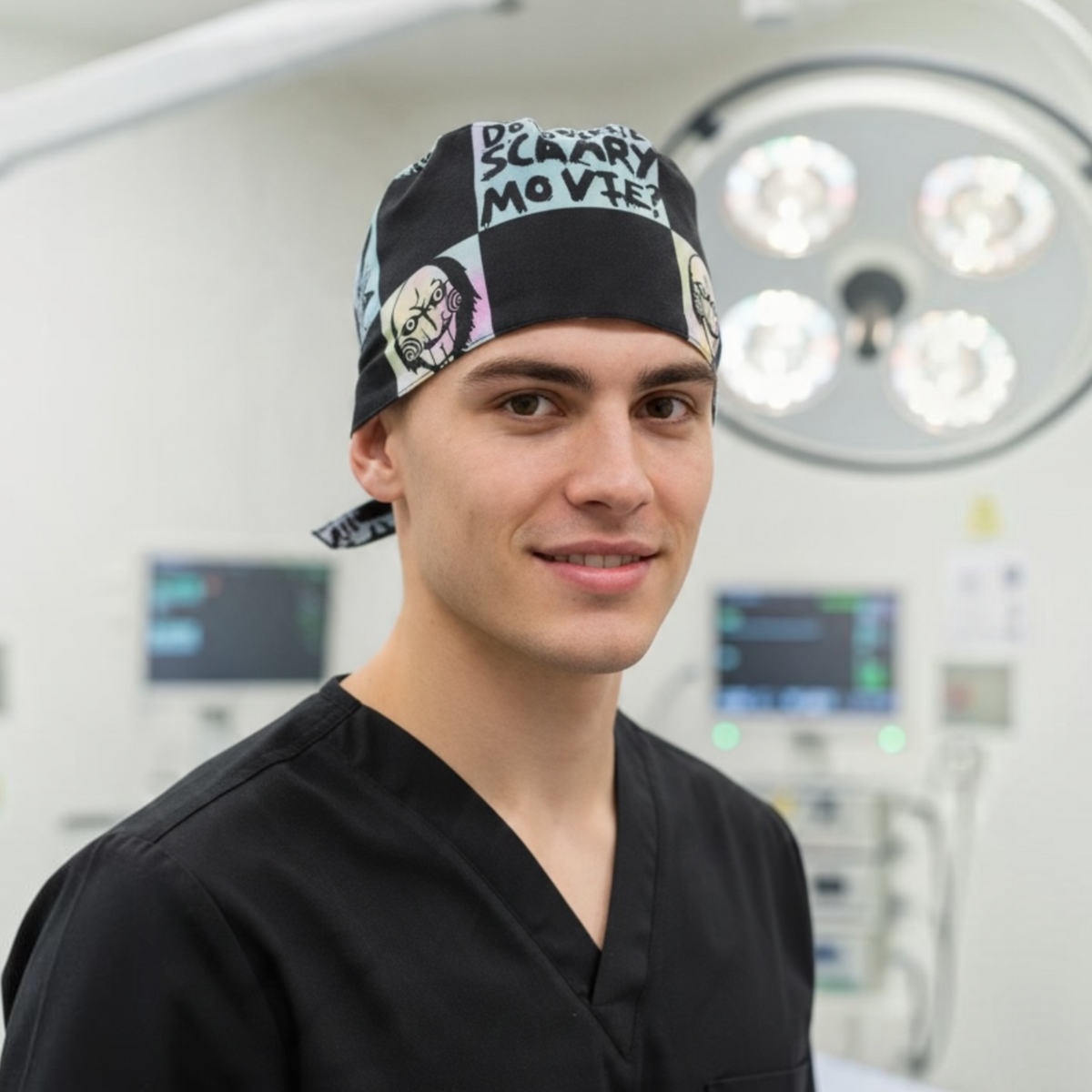 Australian Made Scrub Cap- Horror Guys