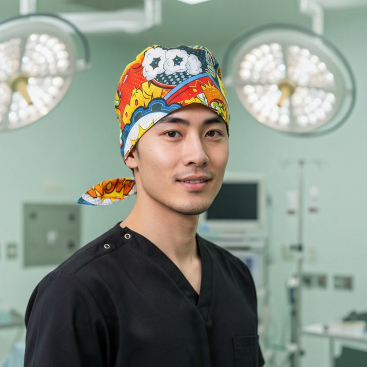 Australian Made Scrub Cap- Comic